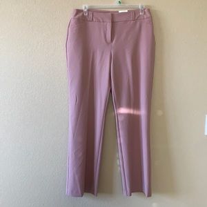 Blush pink dress slacks